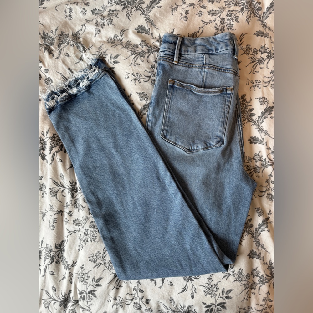 Good American Good Icon Straight Jeans